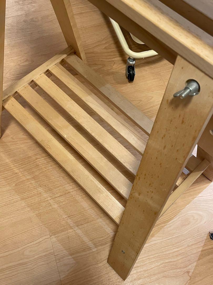 IKEA MITTBACK 腳架兩個半價, 傢俬＆家居, 傢俬, 桌子- Carousell