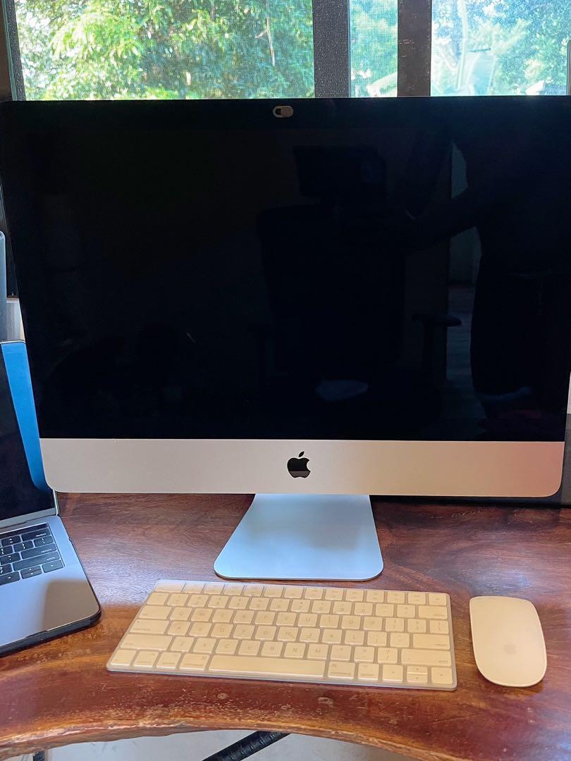 Apple iMac 2019 (Category: Desktops) located in Cainta. Submitted by kay07 (Listing ID 1152879878, Image 2). Description: imac 21.5 inches retina display iMac 2019 - Retina 4K display - 21.5-inch (diagonal) Retina 4K display - 4096-by-2304 resolution with support for 1 billion colors - 500 nits brightness - Wide color (P3) - 3.6GHz quad core Intel Core i3 - 8GB of 2400MHz DDR4 memory - 1TB (5400-rpm) hard drive - Radeon Pro 555X with 2GB of GDDR5
