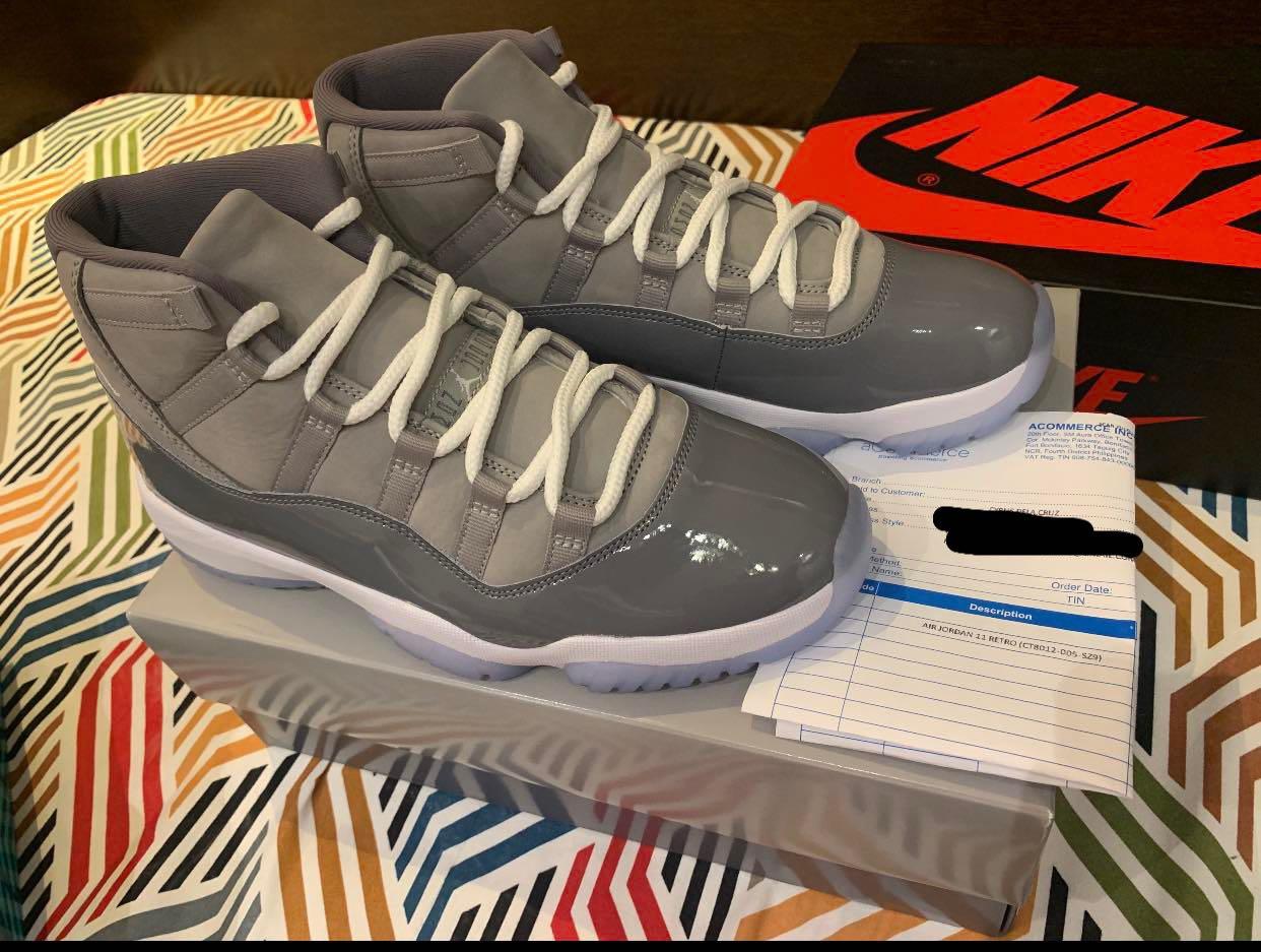 Jordan 11 Cool Gray, Men's Fashion, Footwear, Sneakers on Carousell