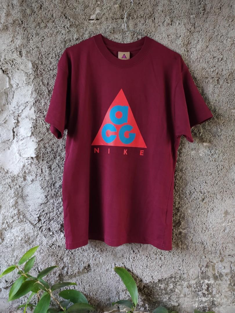 Kaos Nike ACG T-shirt big logo, Fesyen 