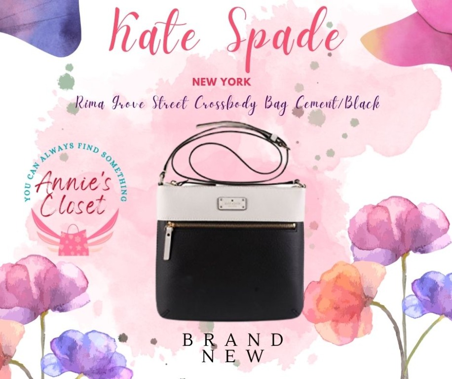 KATE SPADE NEW YORK RIMA GROOVE STREET CROSSBODY BAG (BRAND NEW), Women