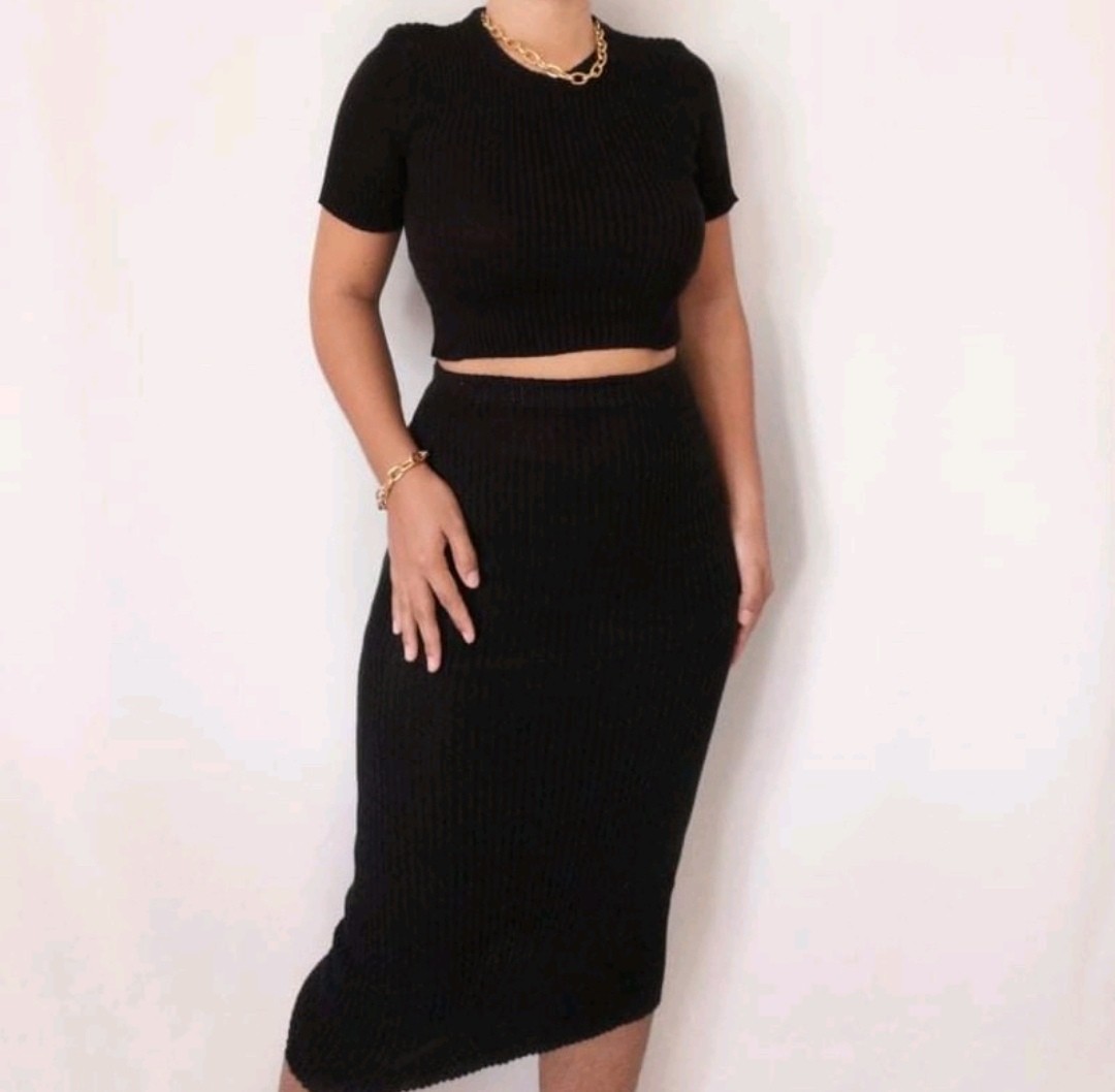 Knitted midi coordinates, Women's Fashion, Dresses & Sets, Sets or