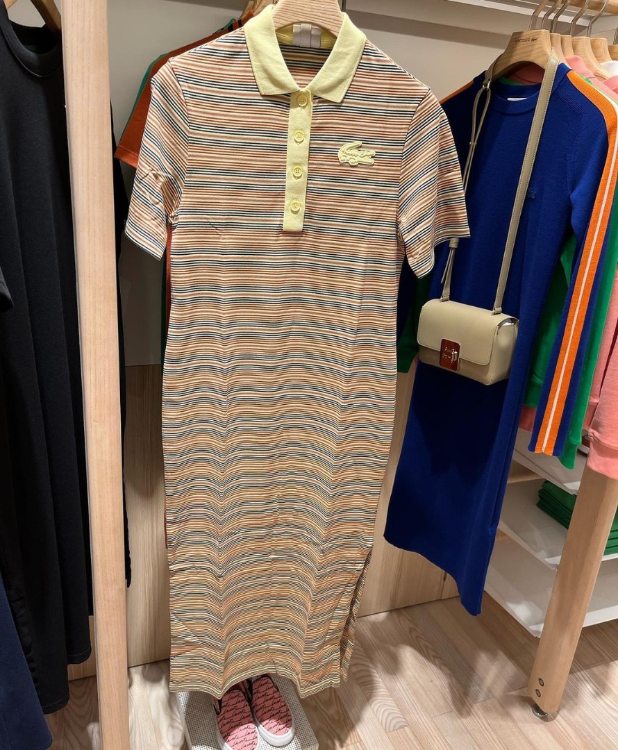 Lacoste sales maxi dress