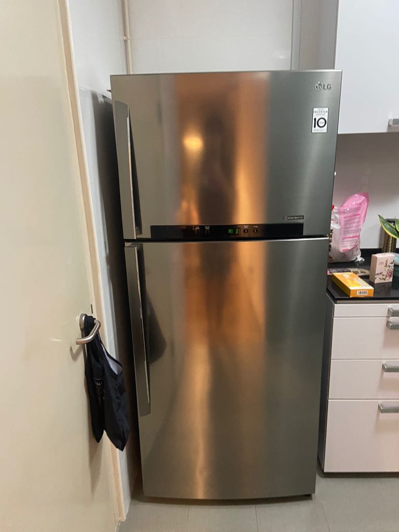 LG Fridge 1.8m selling as moving out, TV & Home Appliances, Kitchen ...
