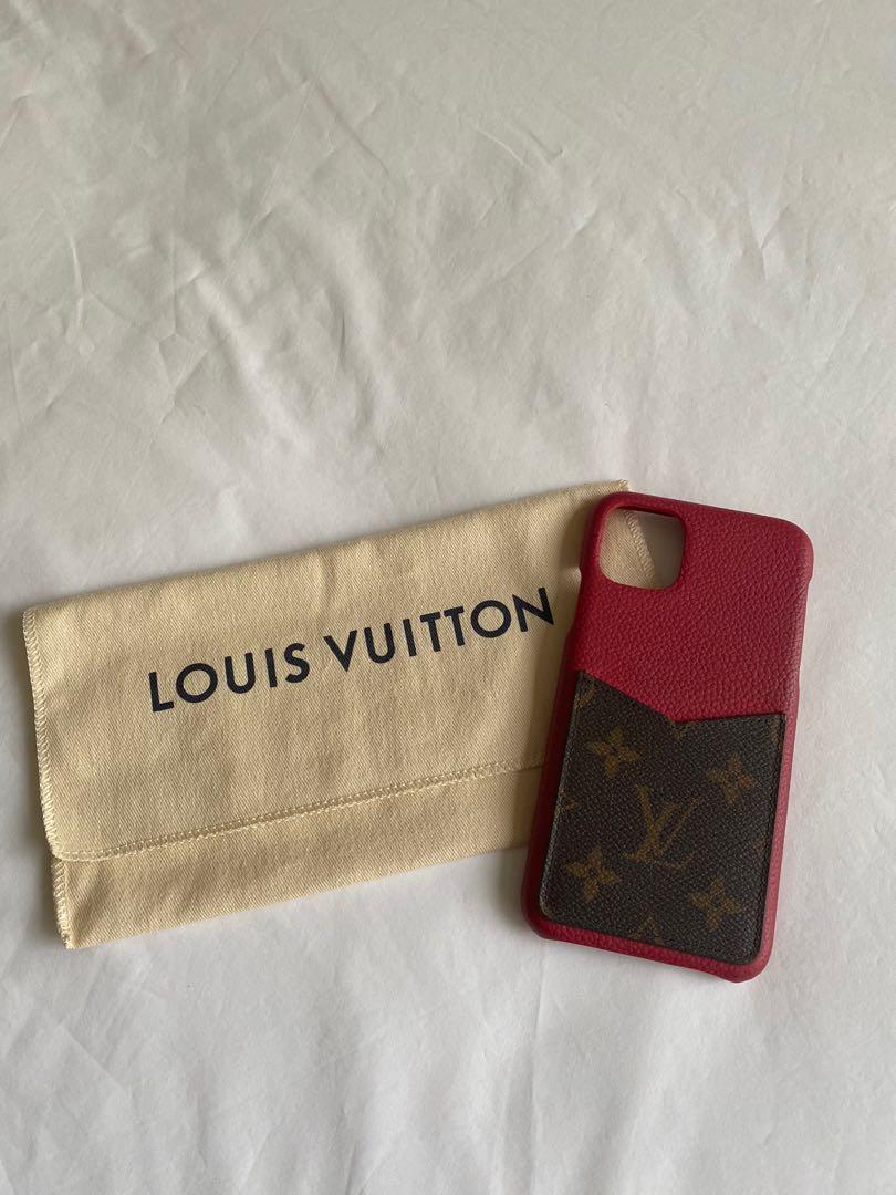 Pre-Owned Louis Vuitton LOUIS VUITTON Taigarama iPhone Bumper 11