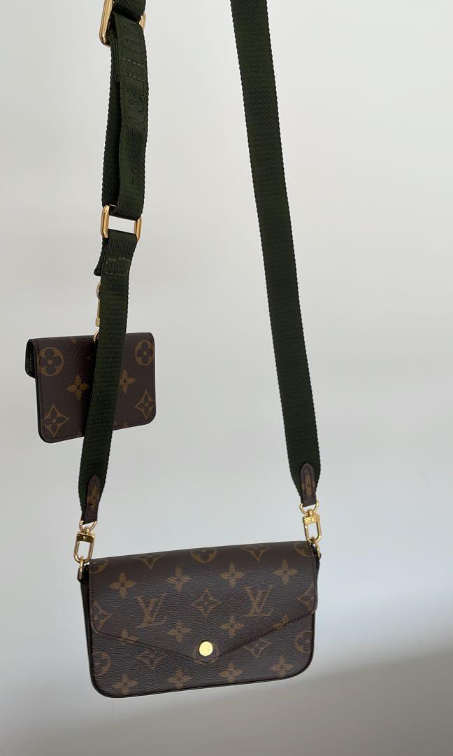 Louis Vuitton Felicie strap and go, Luxury, Bags & Wallets on 