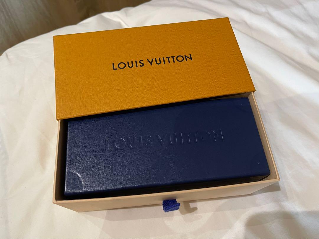 Louis Vuitton lv glasses case box bag original leather version
