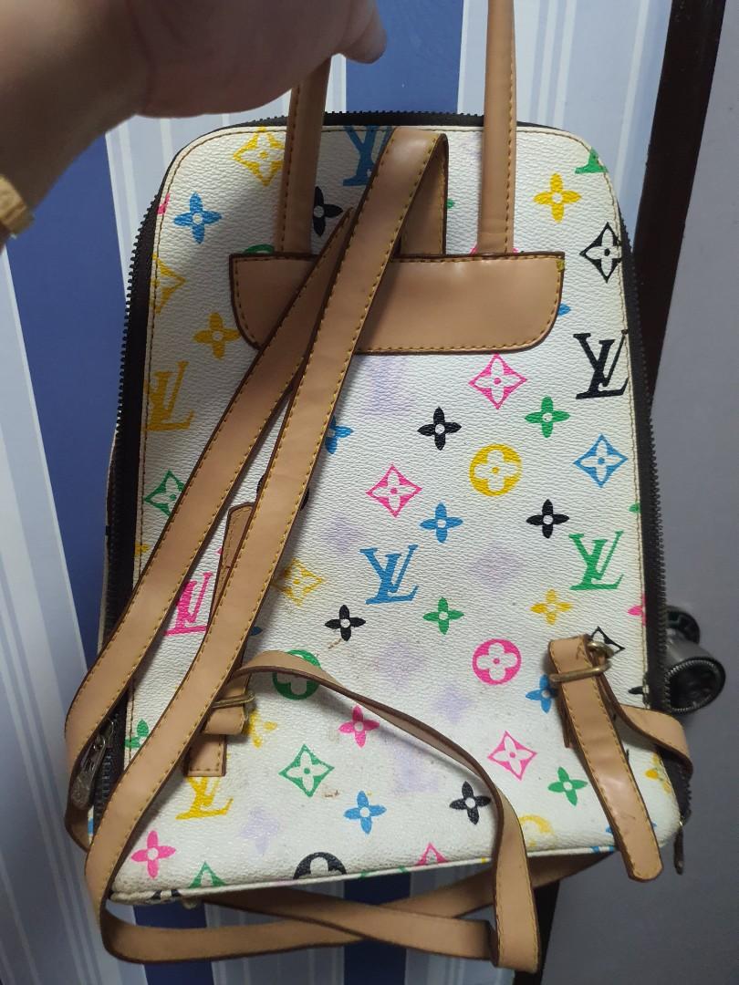 Louis vuitton multicolor backpack outlet