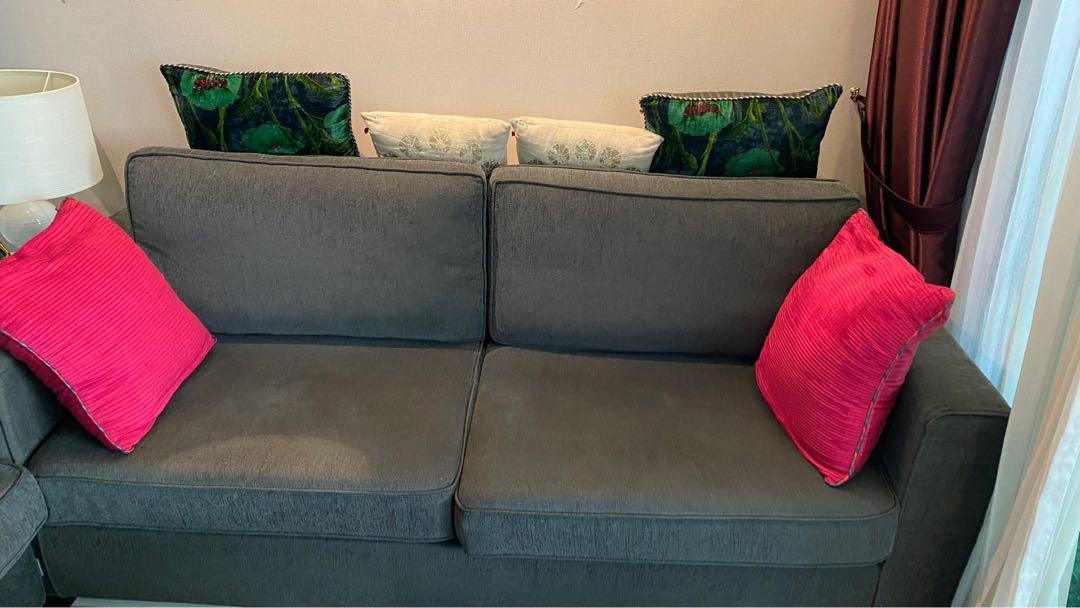 LuxArcana custom made fabric sofa, Furniture & Home Living, Furniture