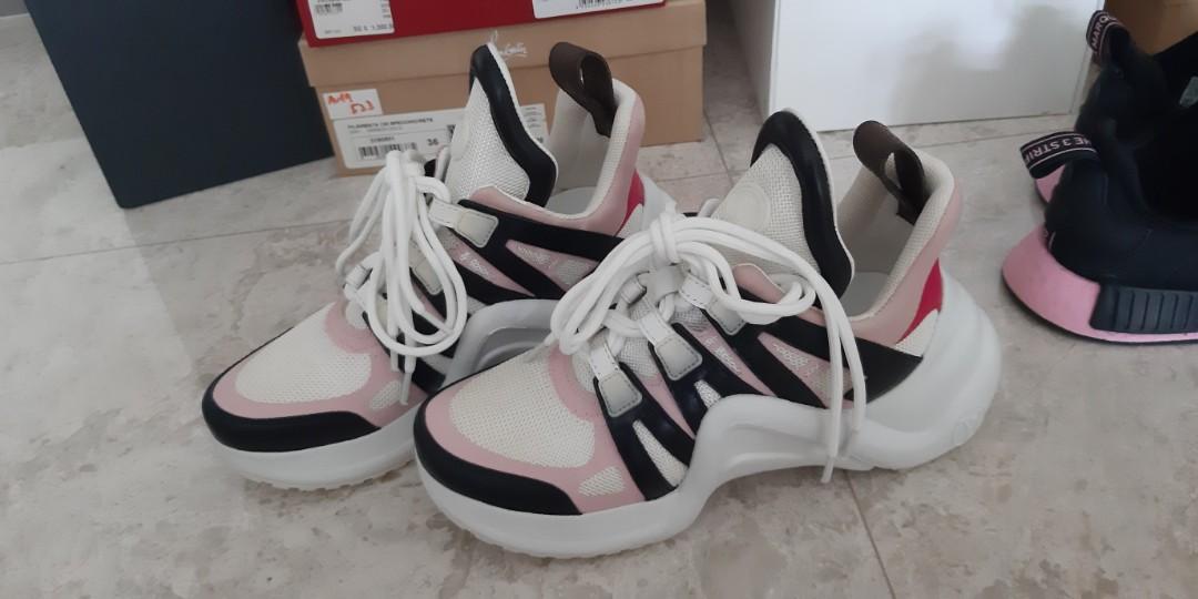 pink archlight sneakers