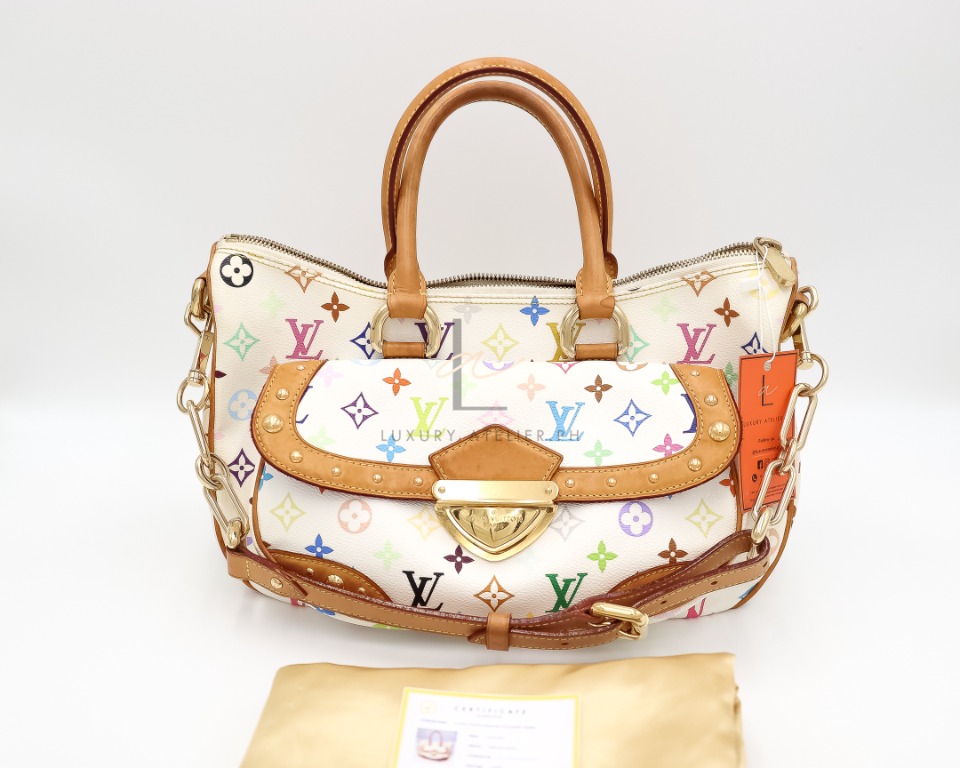 LOUIS VUITTON WHITE MULTICOLOUR RITA BAG – RDB