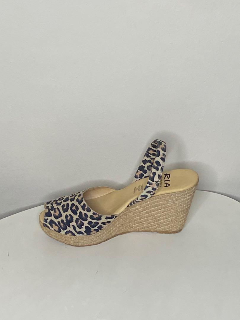 Cheetah wedges sale