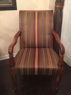 Mahogany vintage armchair