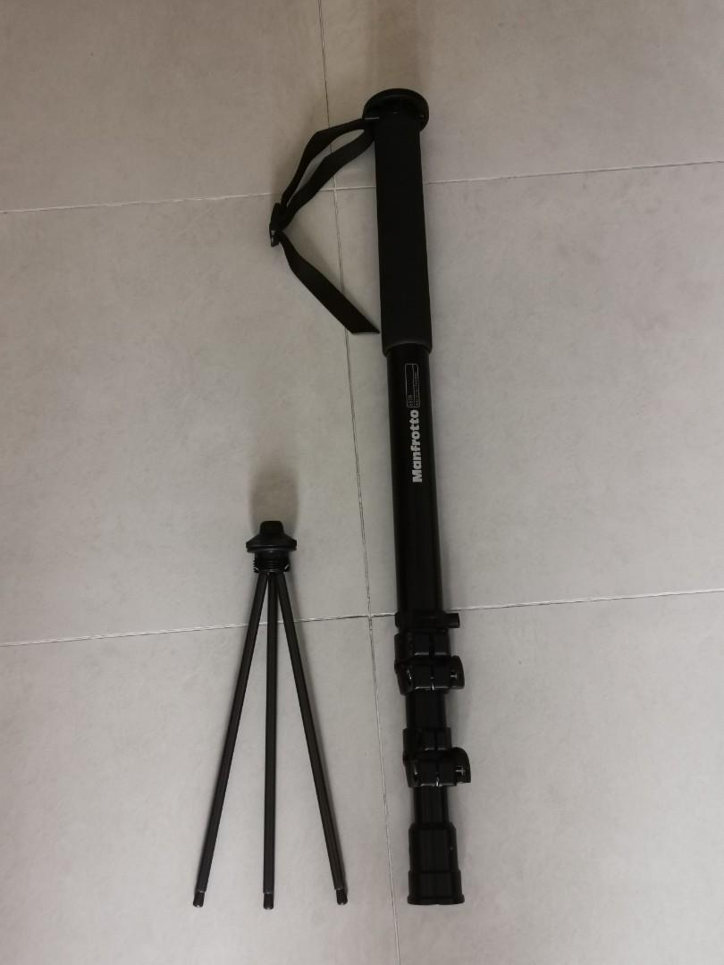 Manfrotto 682B Pro Self Standing Monopod with Retractable Legs