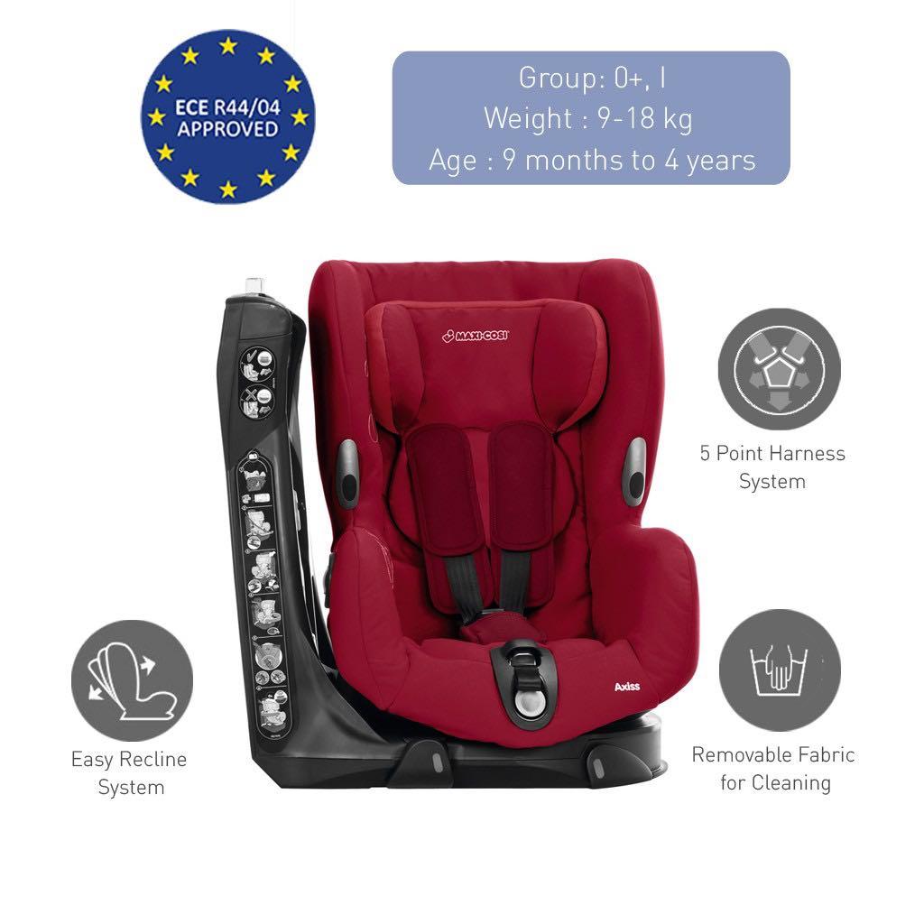 Maxi cosi axiss age weight new arrivals