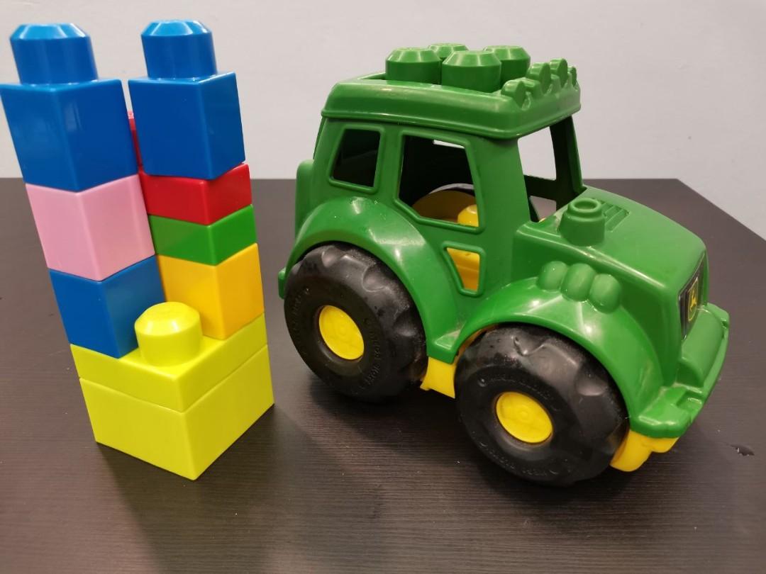 Mega bloks john sale deere transforming tractor