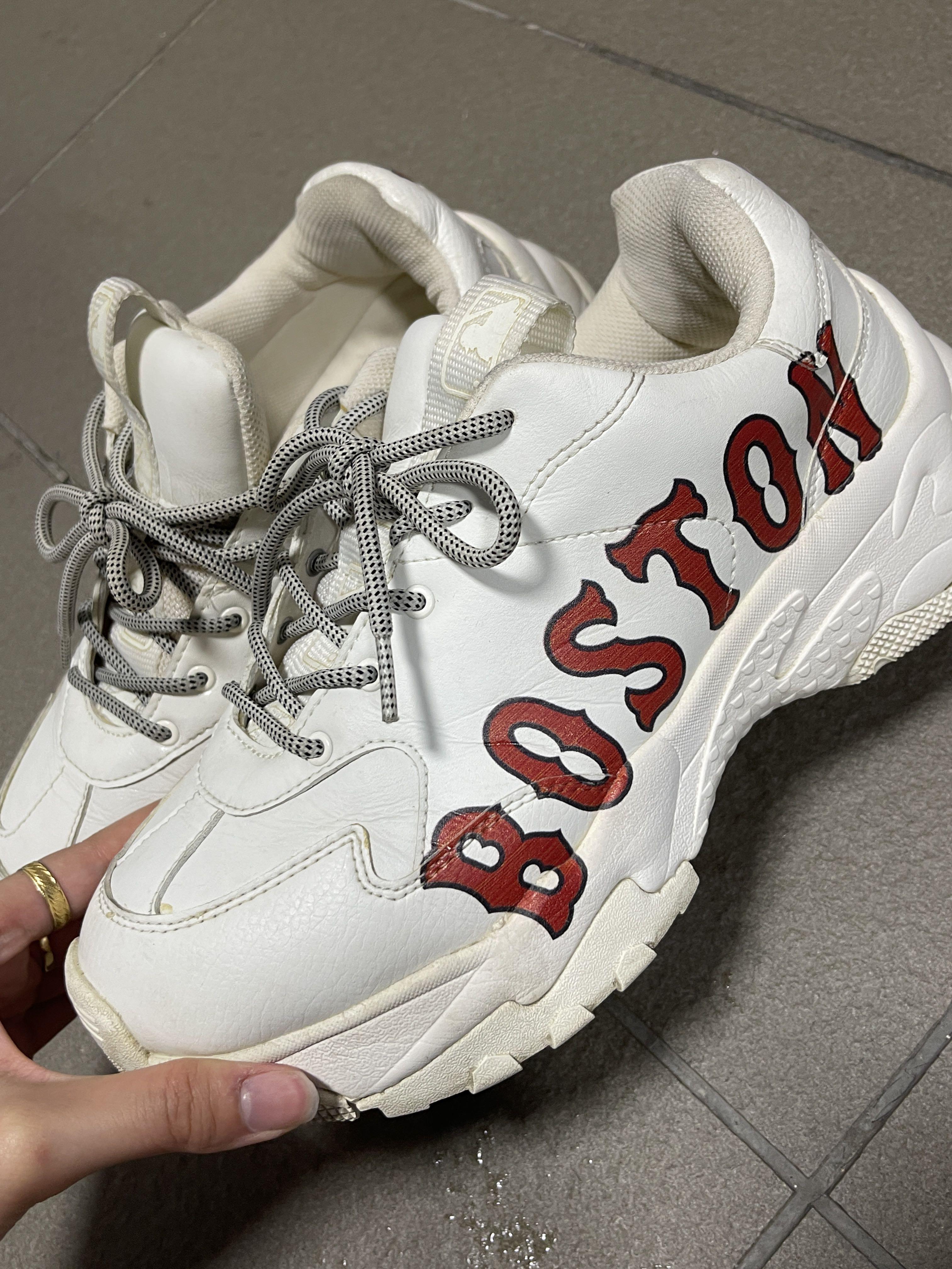 MLB Boston Bigball Chunky Red Shoes, Men's Fashion, Footwear, Sneakers ...