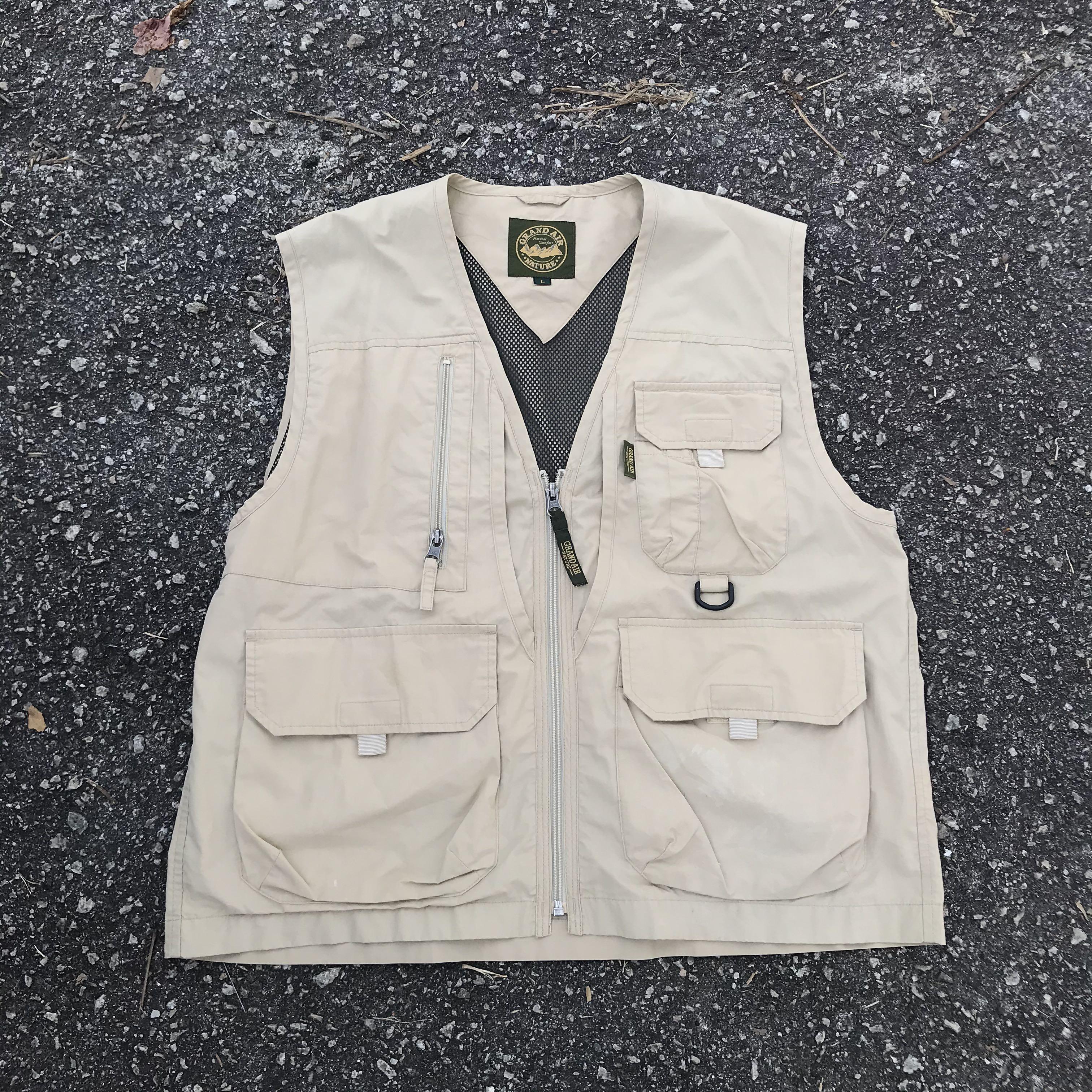 multipocket tactical vest streetwear vtg vintage