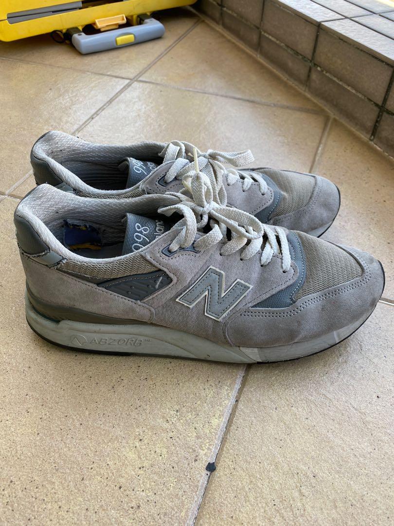 New Balance 998USA灰, 男裝, 鞋, 波鞋- Carousell