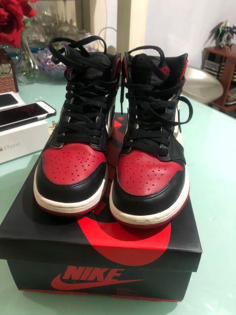 bred toes air jordan 1