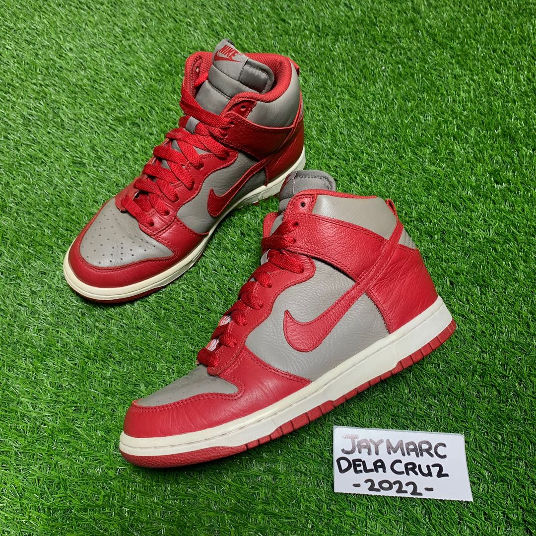 Nike Dunk High UNLV 2016 Men s Fashion Footwear Sneakers on