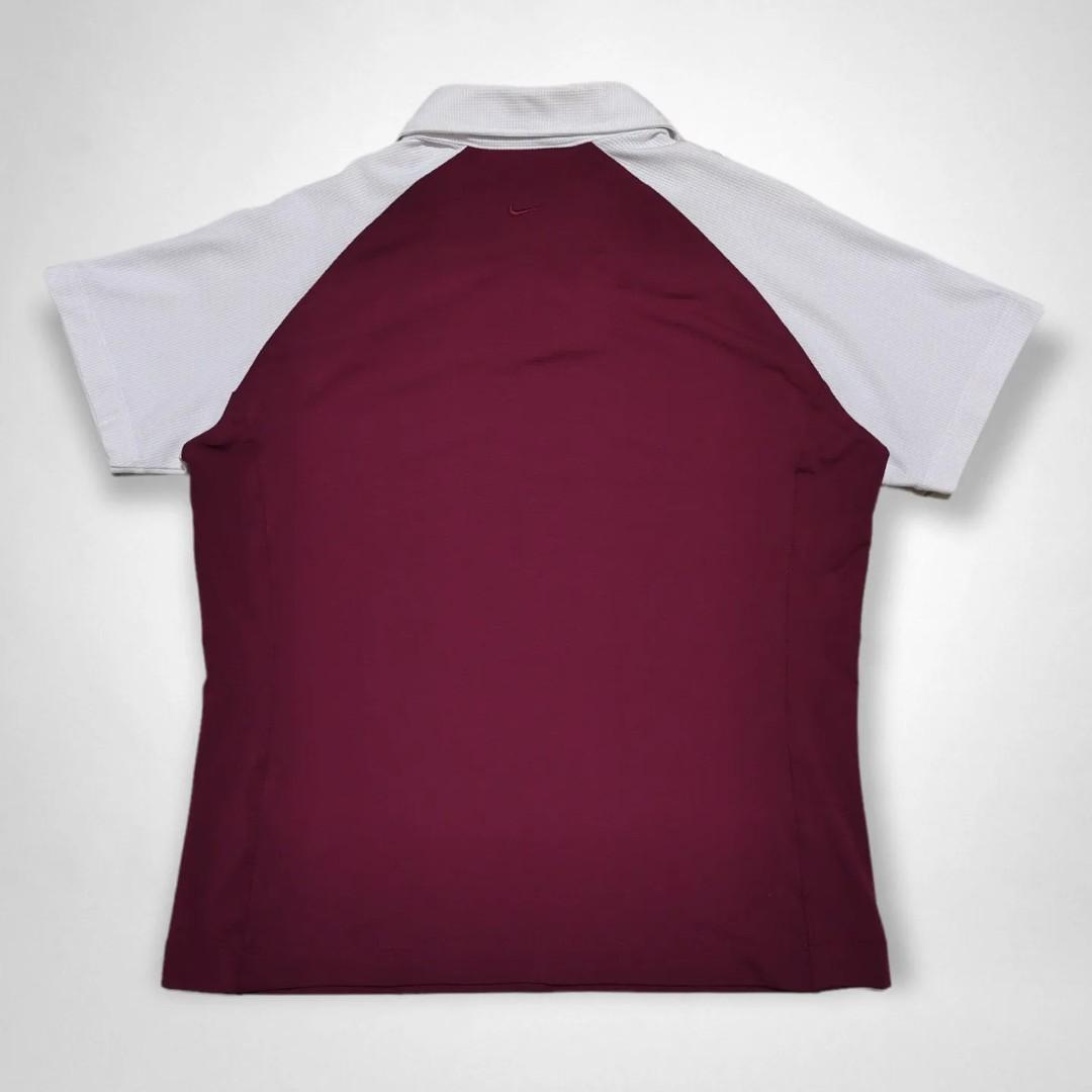 Nike Golf for ladies Maroon and white 