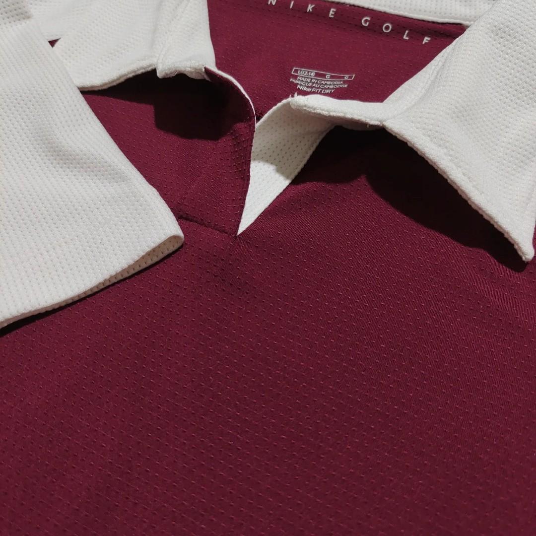 Nike Golf for ladies Maroon and white 