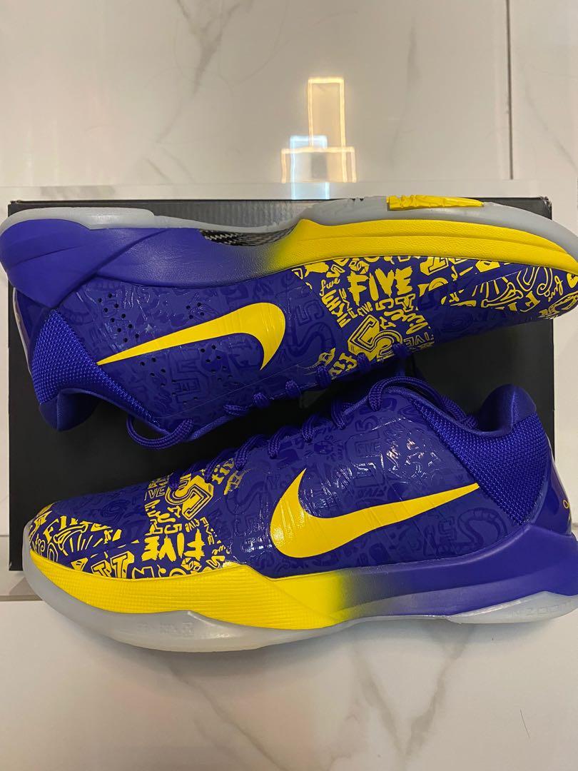Kobe 5 rings shoes hot sale