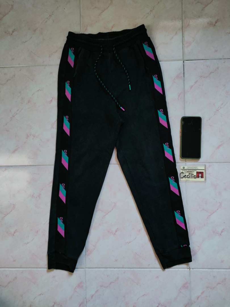 Off white jagger pants, Men's Fashion 