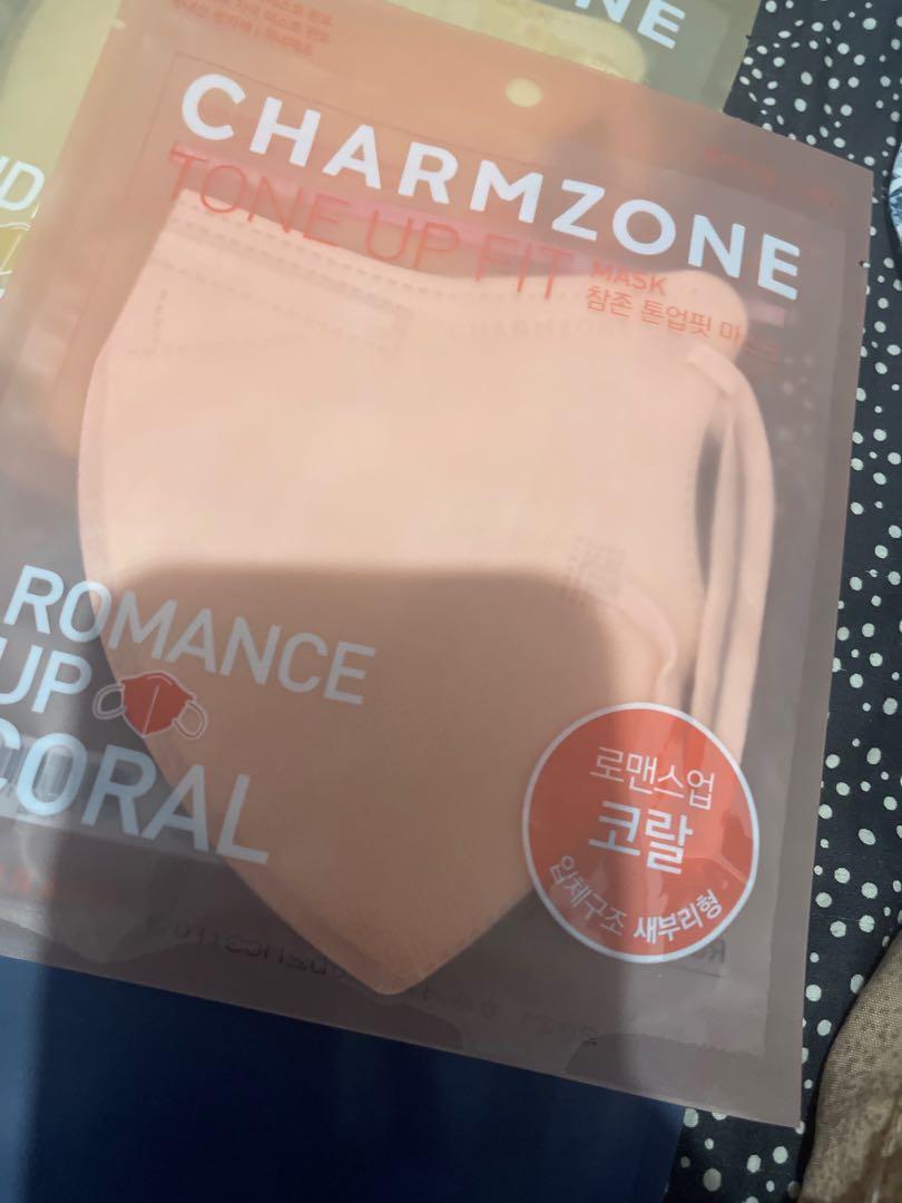 ONHAND Charmzone facemask from KOREA 2D, Health & Nutrition, Face Masks & Face Shields on Carousell