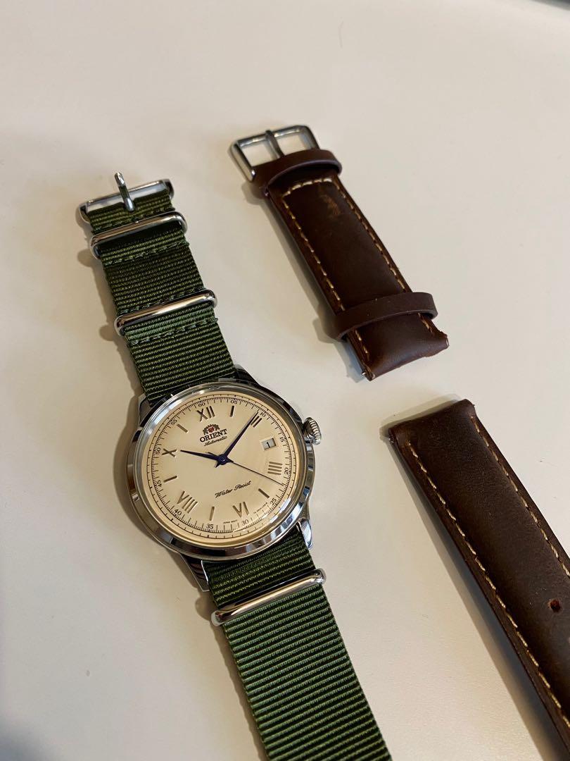 Orient sale nato strap