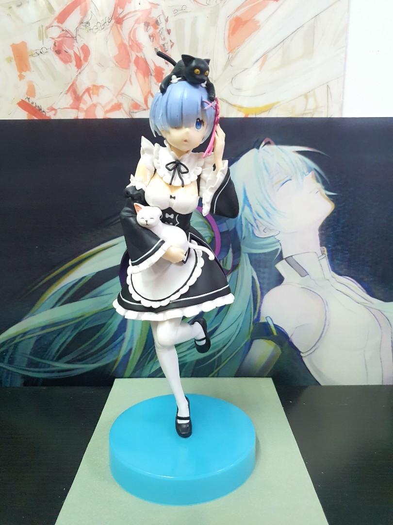 Original Rem maid girl figure, Hobbies & Toys, Toys & Games on Carousell
