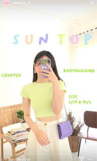 Oudre Sun top green