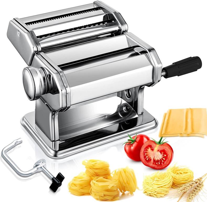 Adjustable Thickness Pasta Machine 150 Roller Noodles Pasta Maker