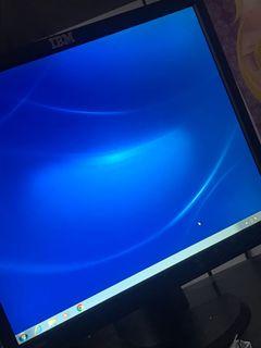 PC WITH MONITOR AND KEYBOARD AND MOUSE