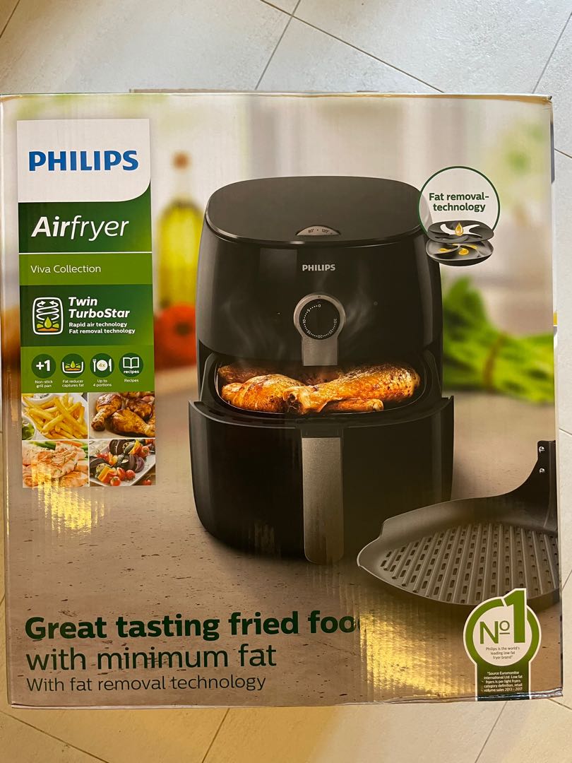 Philips Premium Airfryer HD9723 Viva collection, TV & Home Appliances