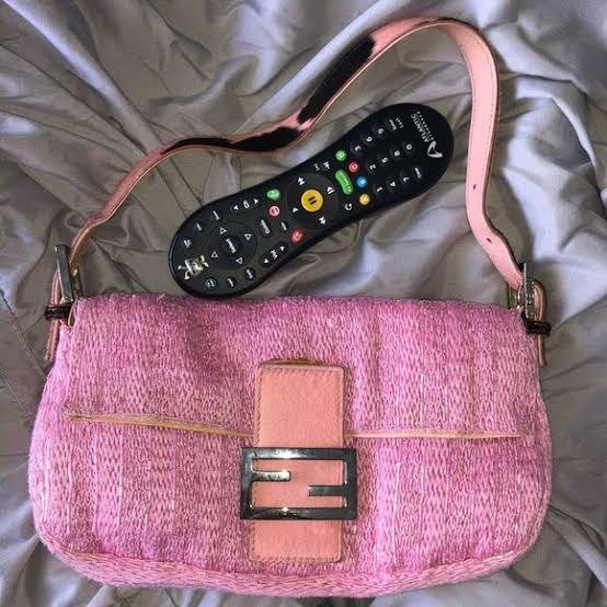 pink fendi baguette vintage