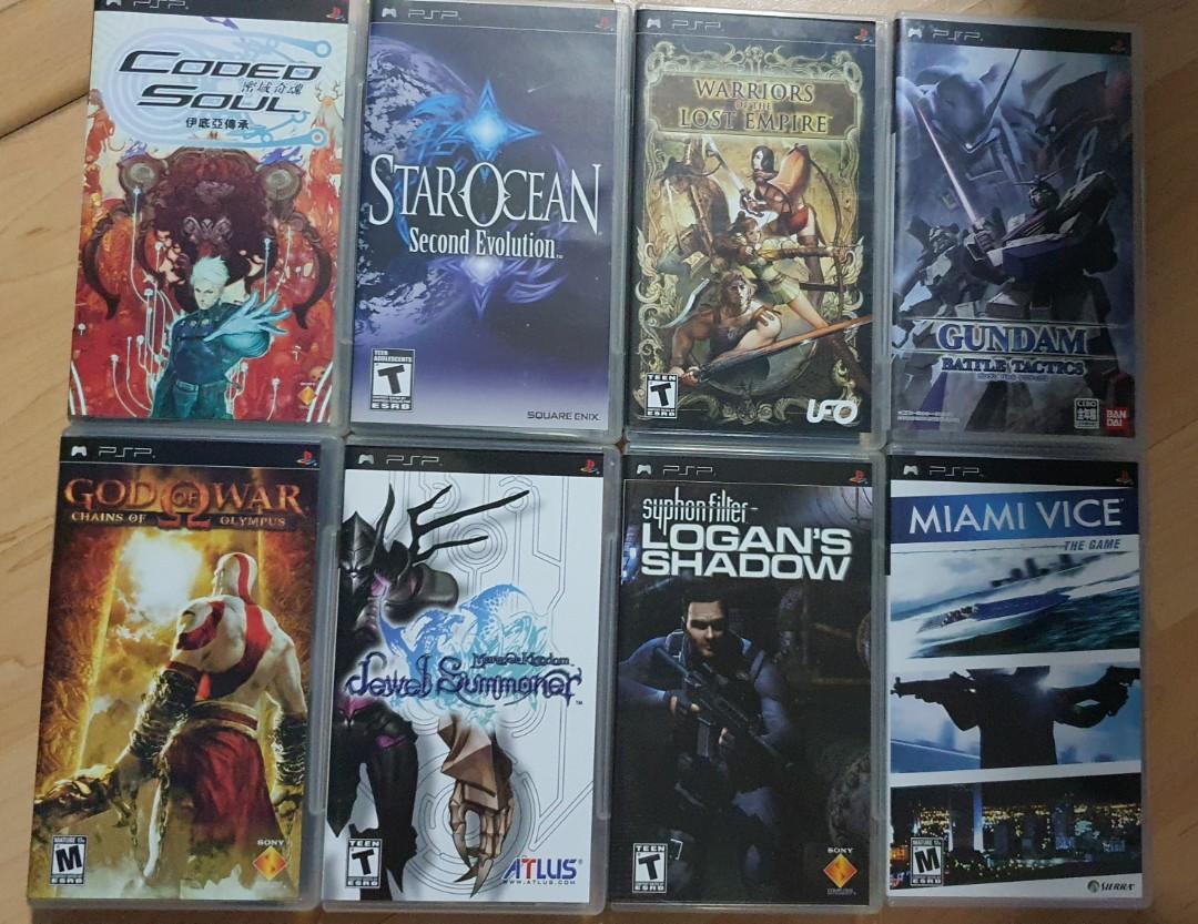 PlayStation Portable Games, Video Gaming, Video Games, PlayStation on