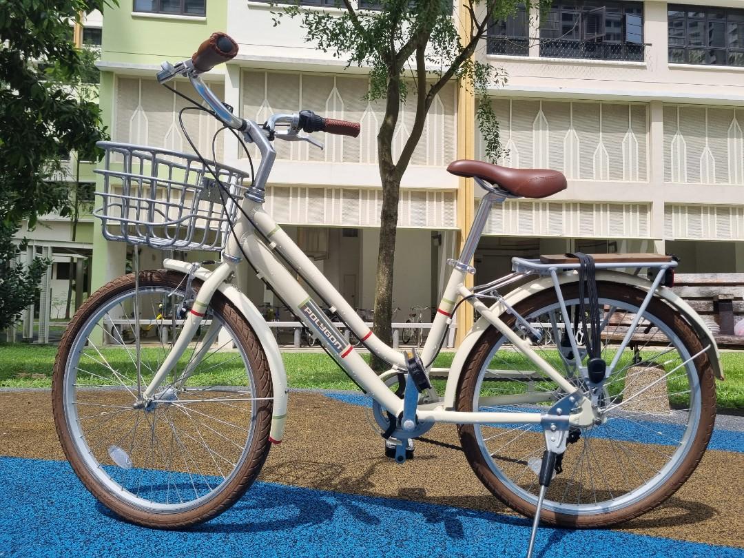 polygon sierra ax 24 inch city bike