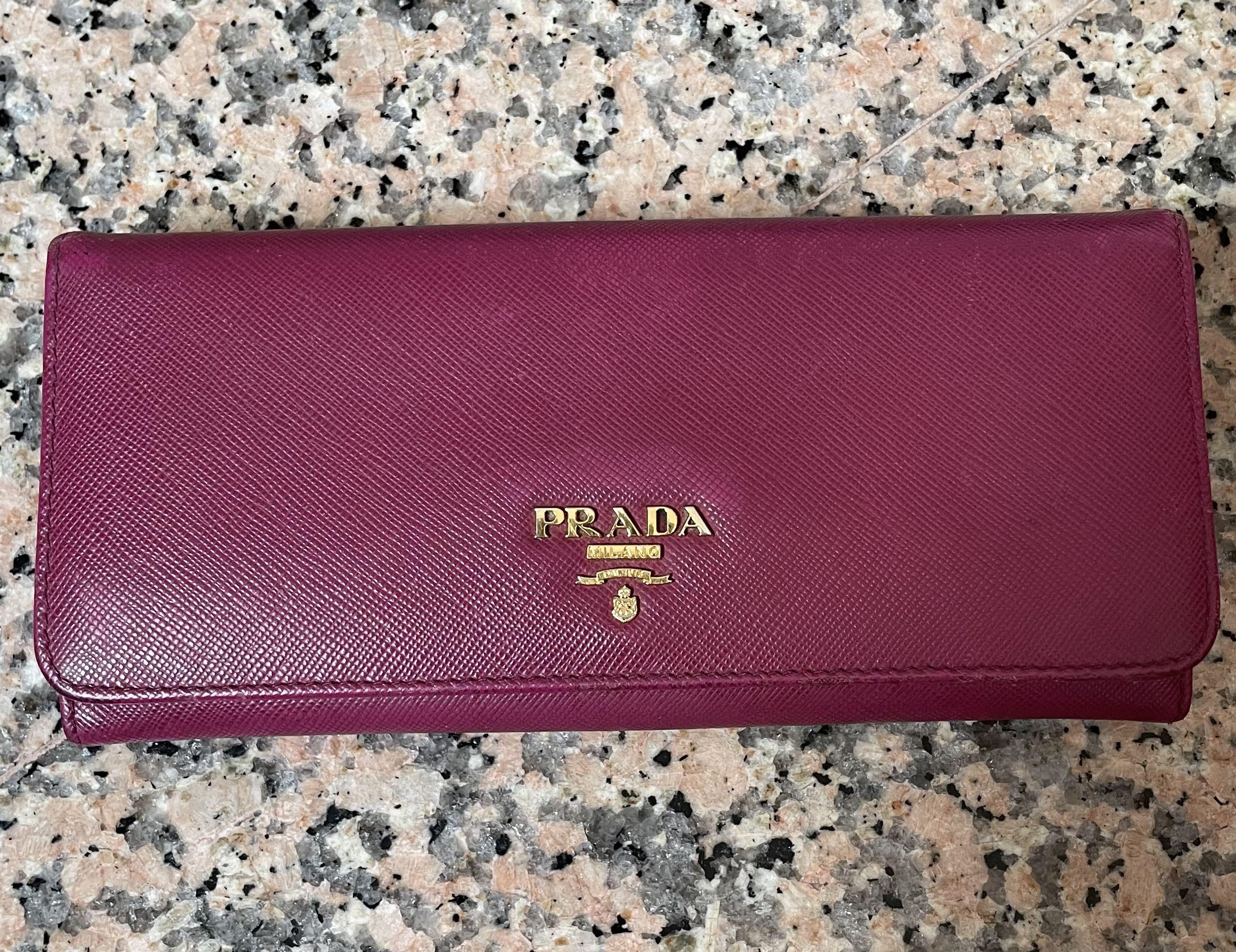 Prada deals saffiano metal