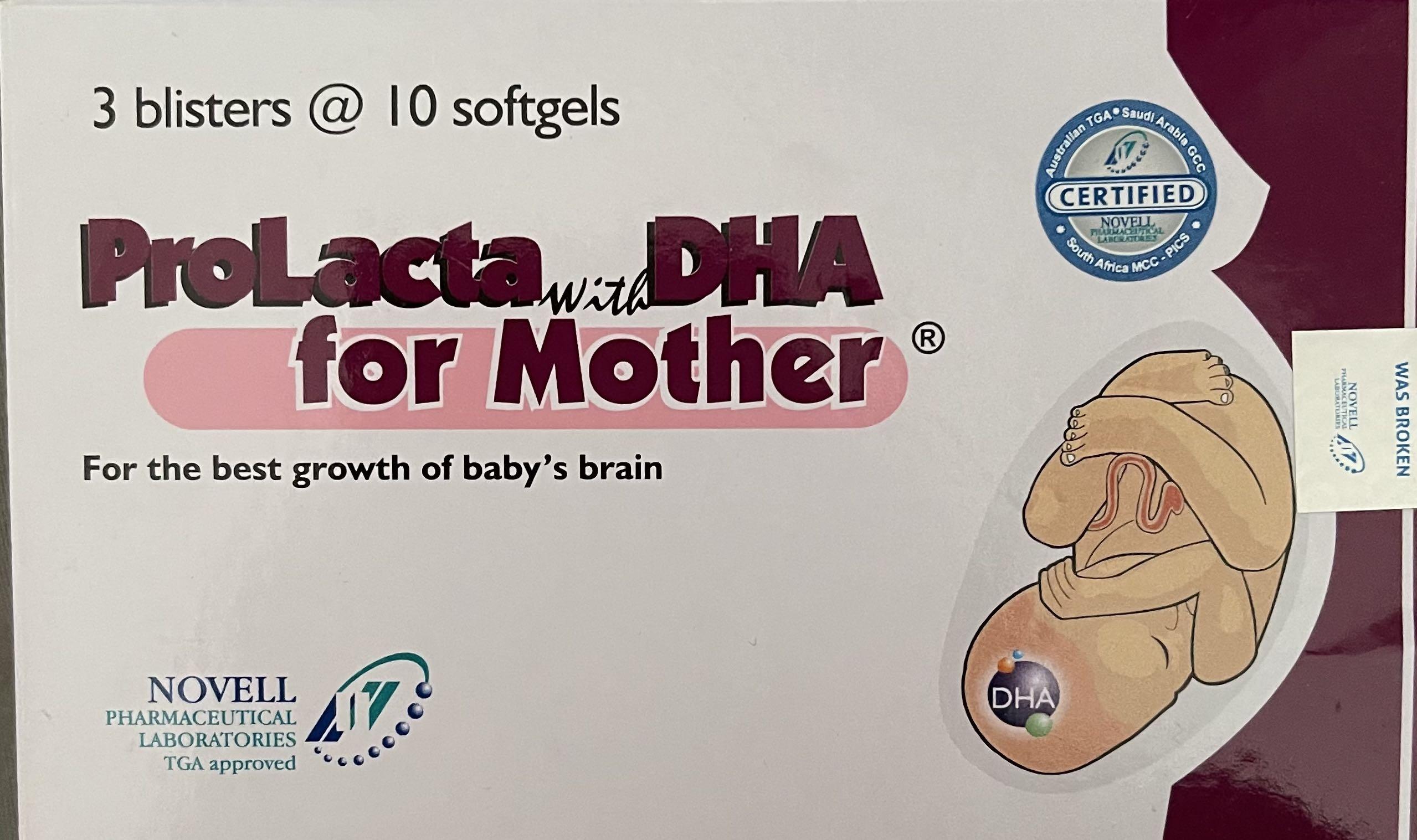 ProLacta with DHA for Mother, Babies & Kids, Nursing & Feeding