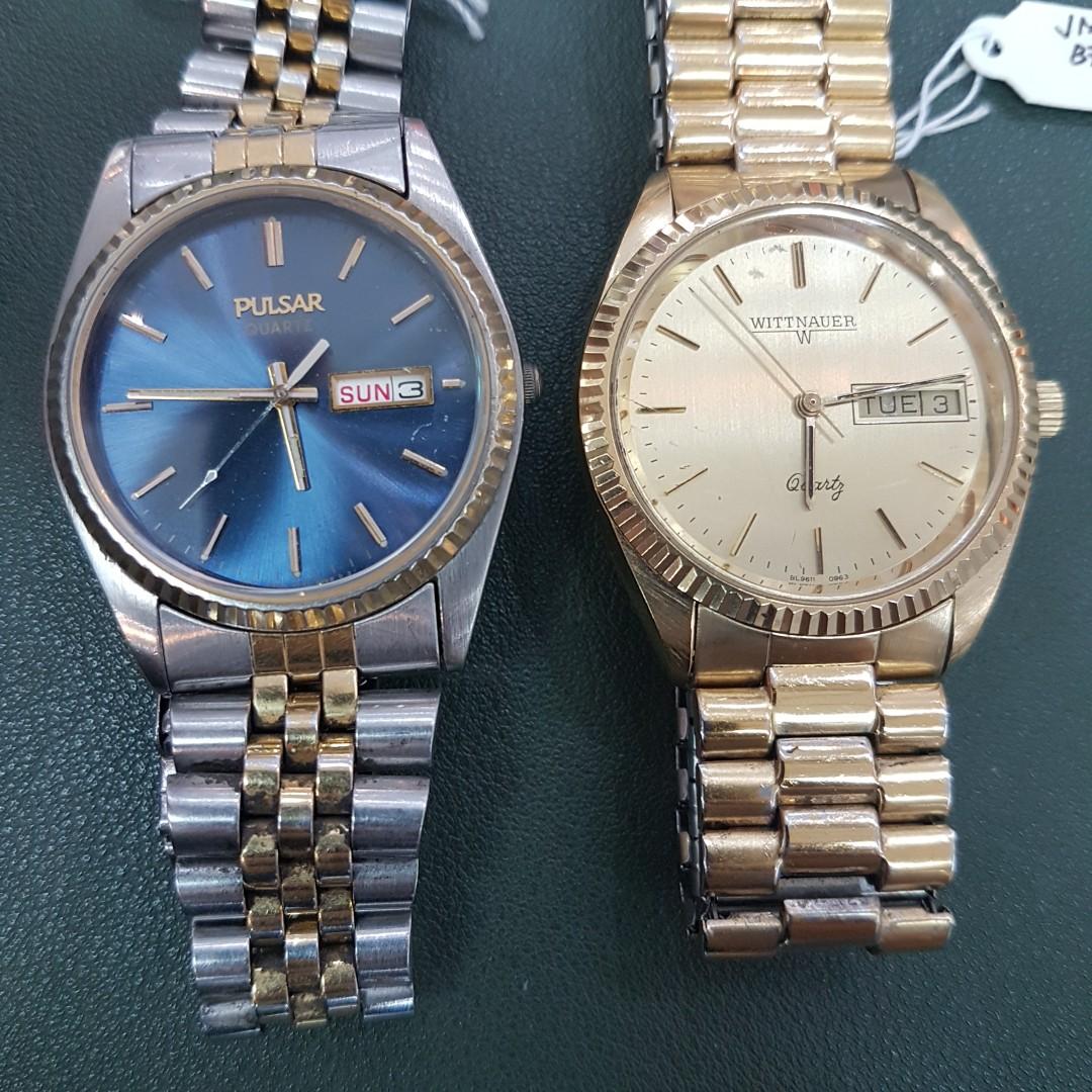 Pulsar Blue Wittnauer Watch
