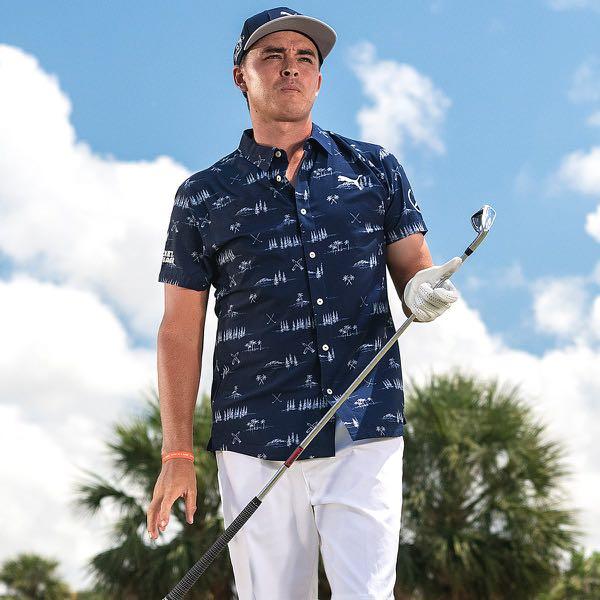 Puma golf on sale button down
