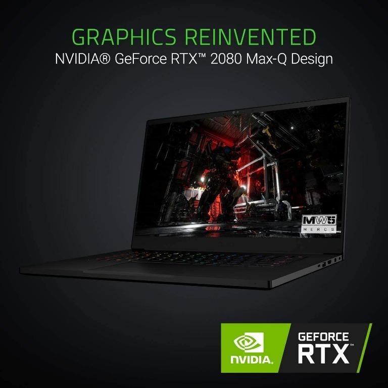 Razer Blade 15 Advanced RTX2080Max-Q (2019) 32GB Ram, 1TB SSD