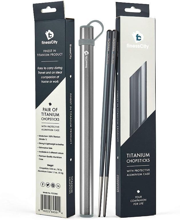 Sack Titanium Super Ultra Lightweight Professional Chopstick 23cm TI 