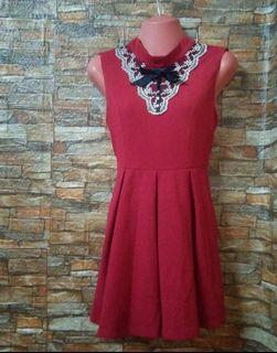 Red dress