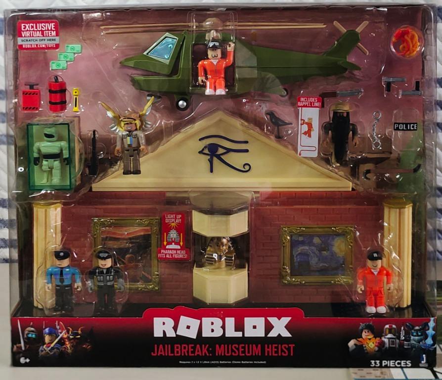 Rare Roblox Jailbreak: Great Escape Toy Figure Playset Exclusive Virtual  Item