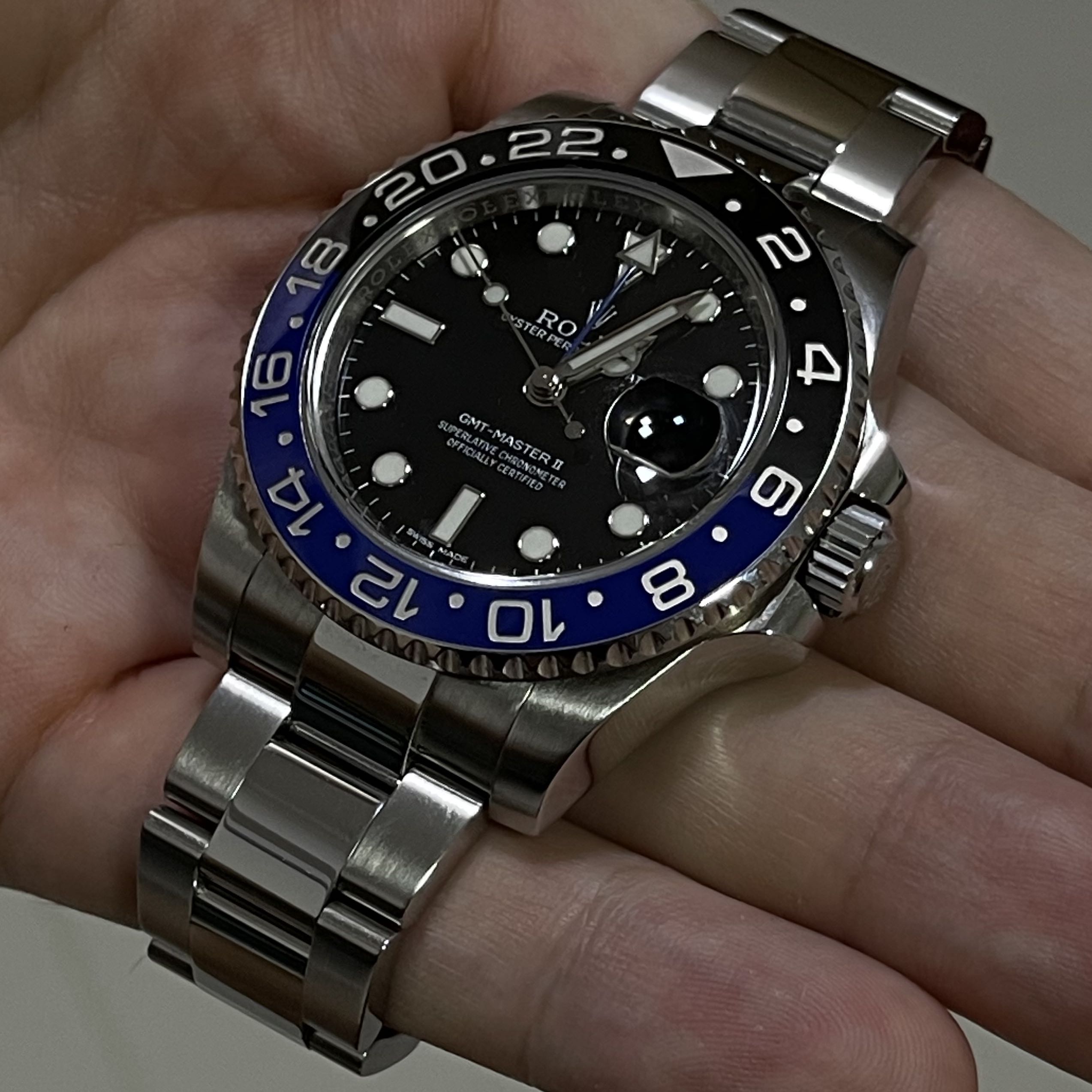 Rolex batman 116710 sales