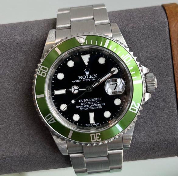 Rolex Kermit Submariner 16610 Luxury Watches on Carousell