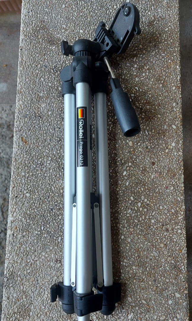 Rollei tripod PREGIO 0212, Hobbies & Toys, Travel, Travel Essentials